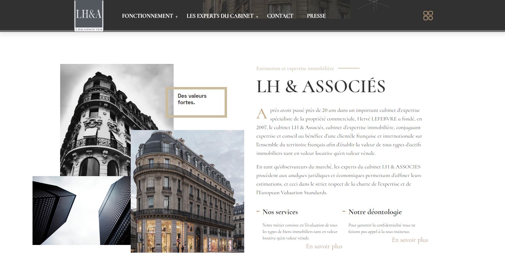 Création de site Internet agence immobilière Reims